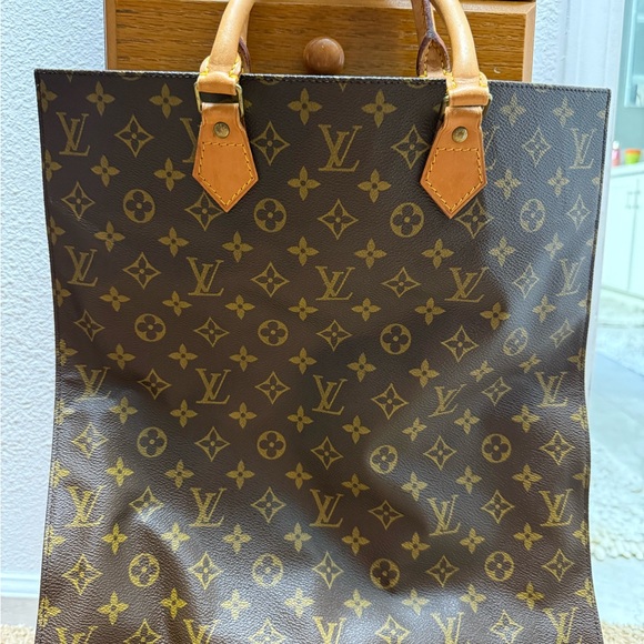 Louis Vuitton Brown Monogram Tote - Picture 1 of 13